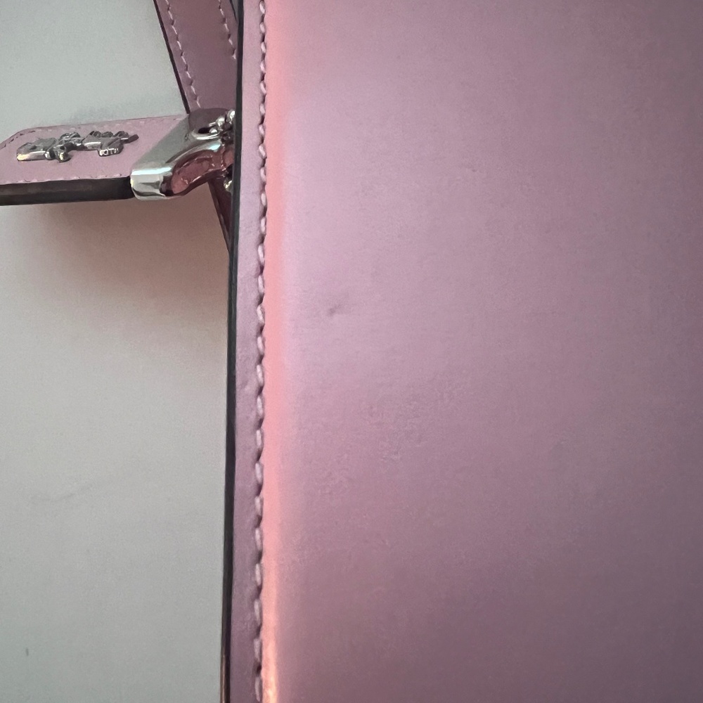 Coach Bandit Pink Leather Shoulder/Crossbody Bag - Picture 13 of 13
